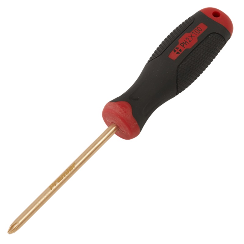 Sealey | Screwdriver Phillips #2 x 100mm - Non-Sparking - NS097