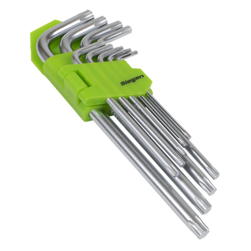 Sealey | Siegen Long TRX-Star* Key Set 9pc - S01262