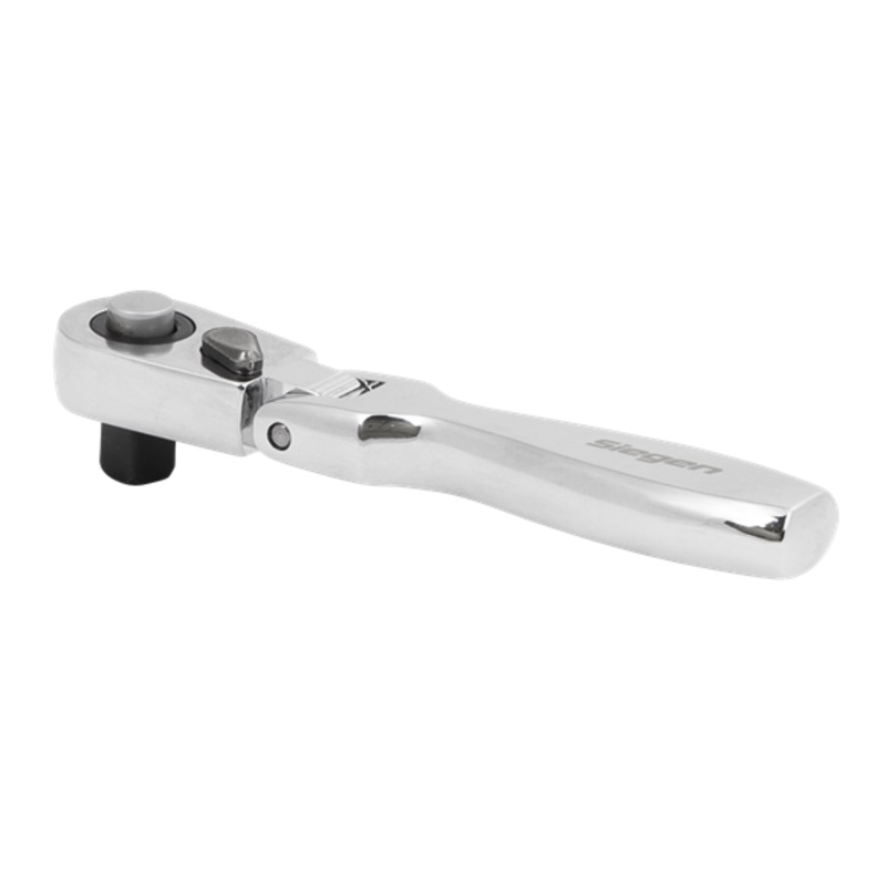 Sealey | Siegen Micro Flexi-Head Ratchet Wrench 1/4"Sq Drive - S01254
