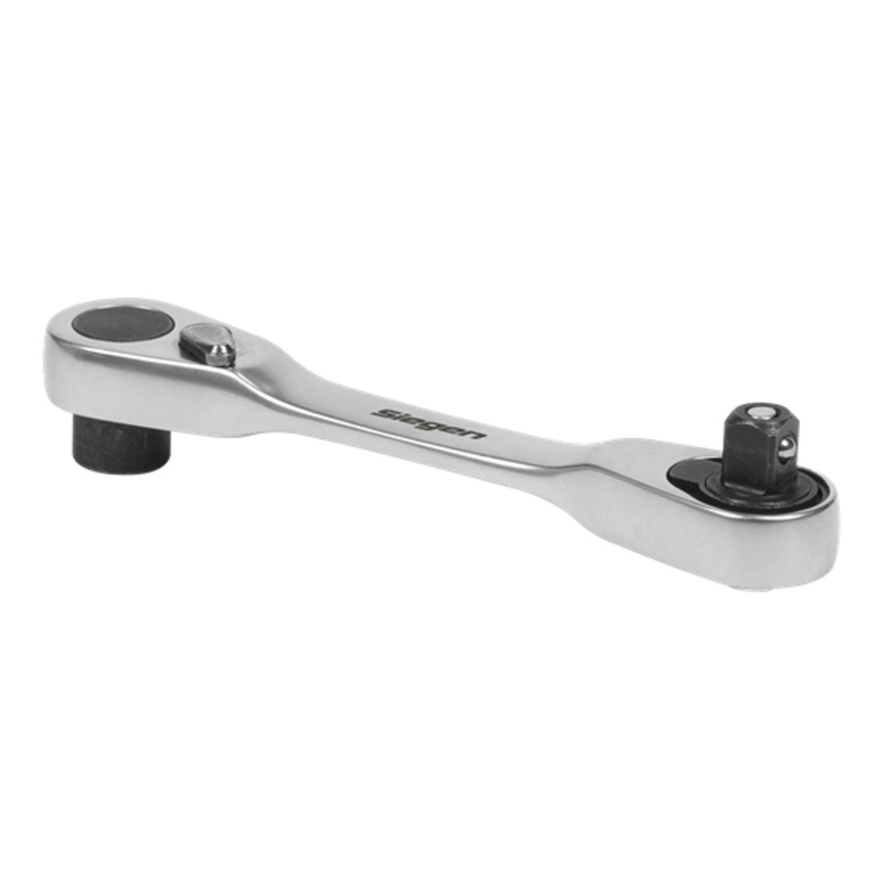 Sealey | Siegen Micro Ratchet Bit Driver & Wrench 1/4"Hex x 1/4"Sq Drive - S01251