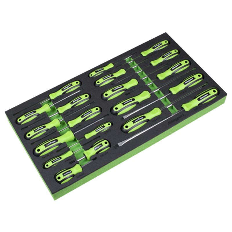 Sealey | Siegen Screwdriver Set with Tool Tray 20pc - S01276