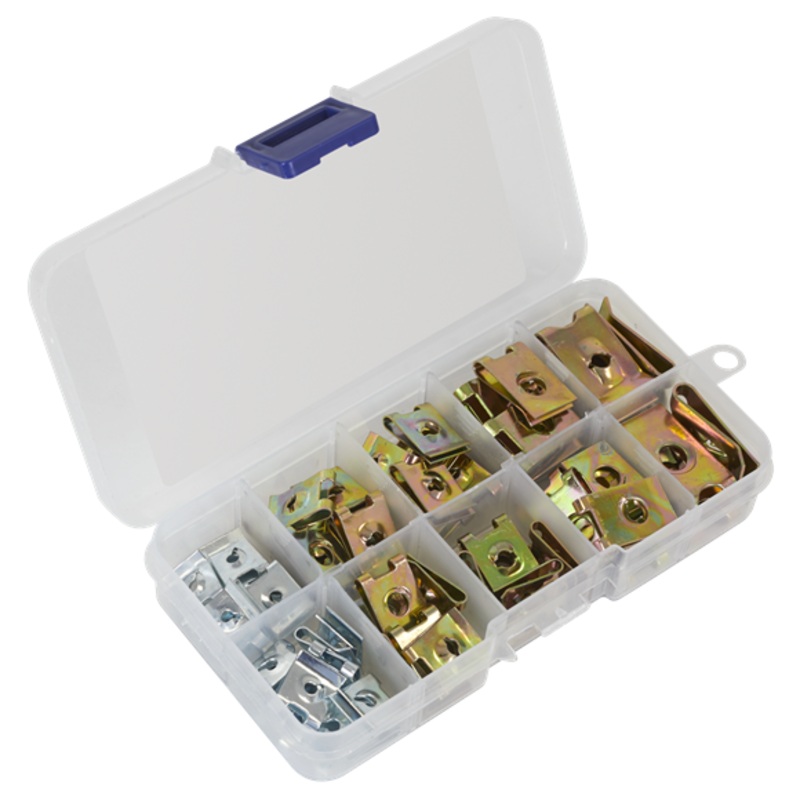 Sealey | Spire Nut Assortment 74pc - AB074SN