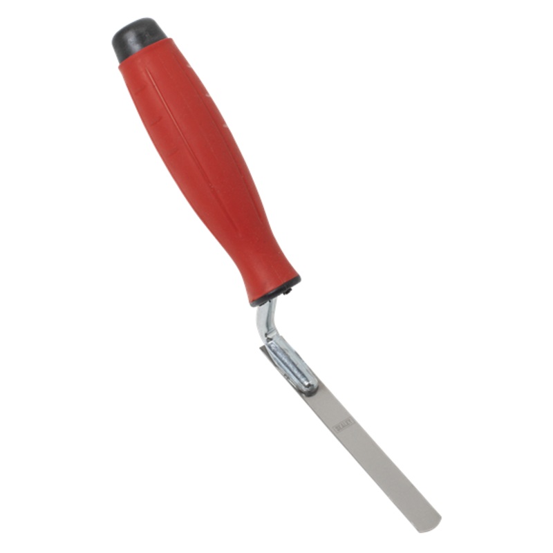Sealey | Stainless Steel Edging Trowel with Rubber Handle 12mm - T0309