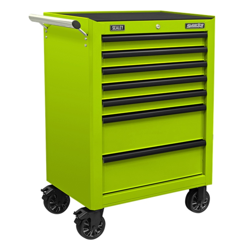 Sealey | Superline PRO Rollcab 7 Drawer - Green/Black - AP26479THV