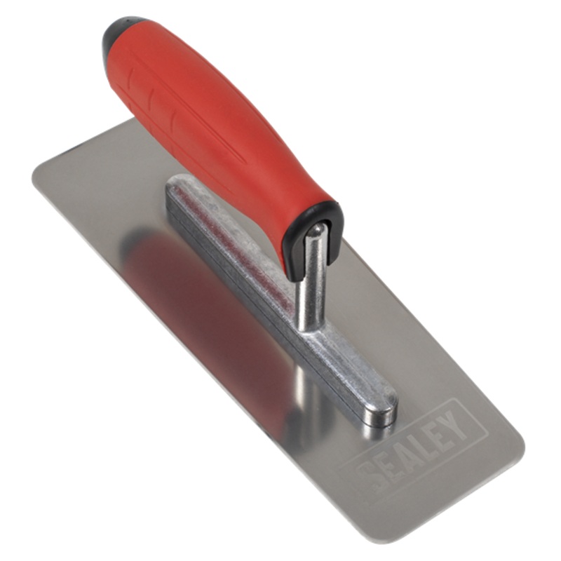 Sealey | Stainless Steel Venetian Trowel with Rubber Handle 240mm - T8012