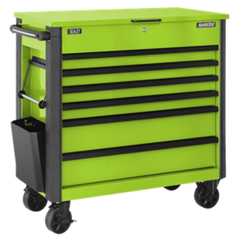 Sealey | Tool Trolley 6 Drawer - Green - AP366HV