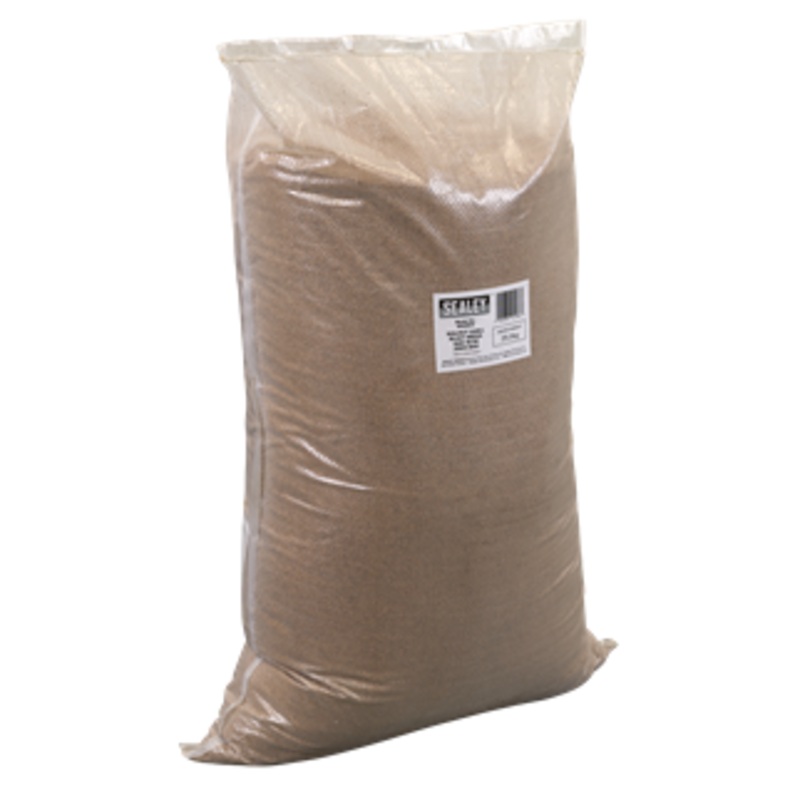 Sealey | Walnut Shell Blast Media - Size 16/30 - 25kg Bag - WS25KG