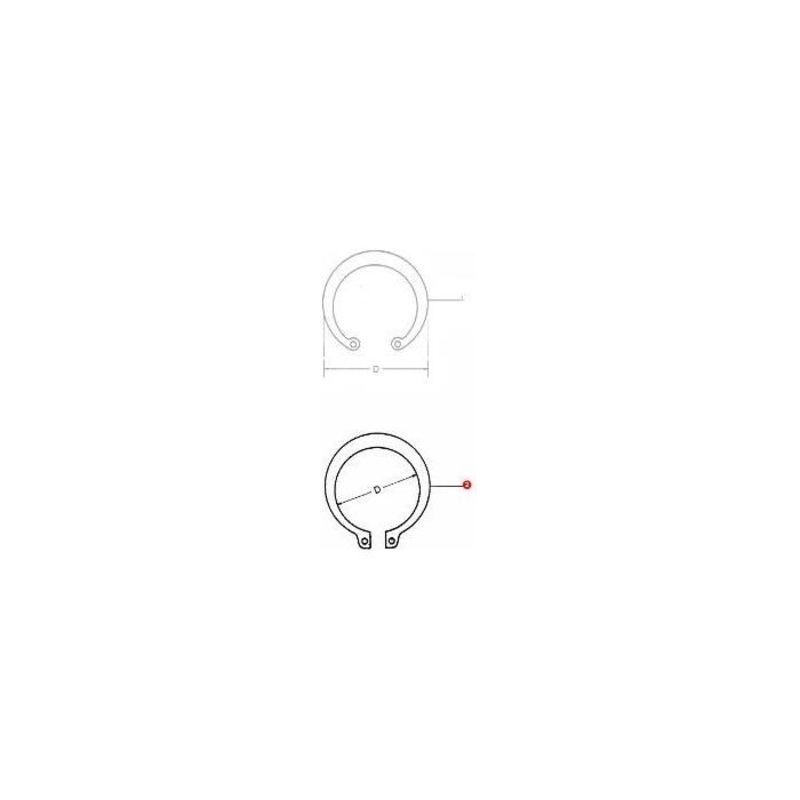 *STOCK CLEARANCE* - Circlip External 26.5mm - 1441637X1