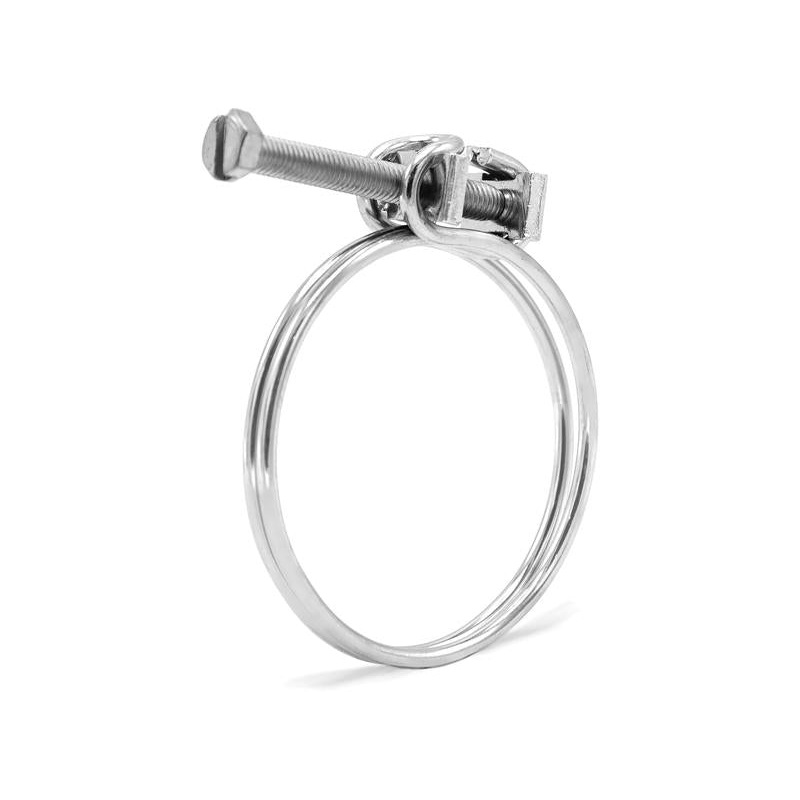 Double Wire Hose Clip, 27-31mm. | Sparex Part Number: S.26274