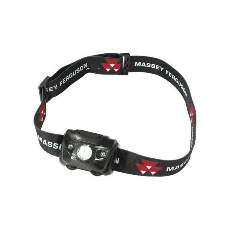 Massey Ferguson LED Head Torch  Adjustable Headlamp with Branded Strap | X993211811000