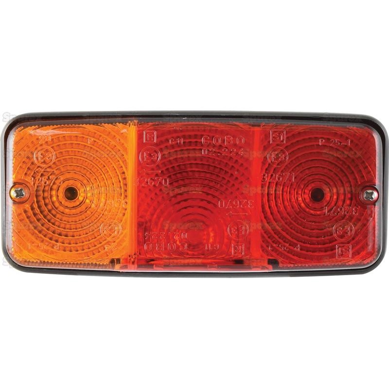 Rear Combination Light, (Halogen), Function: 3, Brake / Tail / Indicator, LH, 12/24V | Sparex Part Number: S.138005