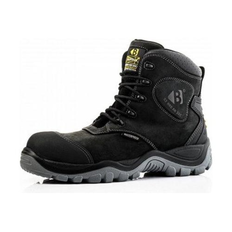 *SPECIAL PRICE* - Buckler Safety Boots Waterproof Black BSH012BK | Composite S3 Protection
