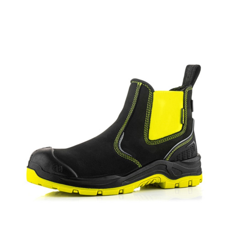 *SPECIAL PRICE* - Buckler Safety Dealer Boot BVIZ3 YL | Hi-Viz Waterproof Protection
