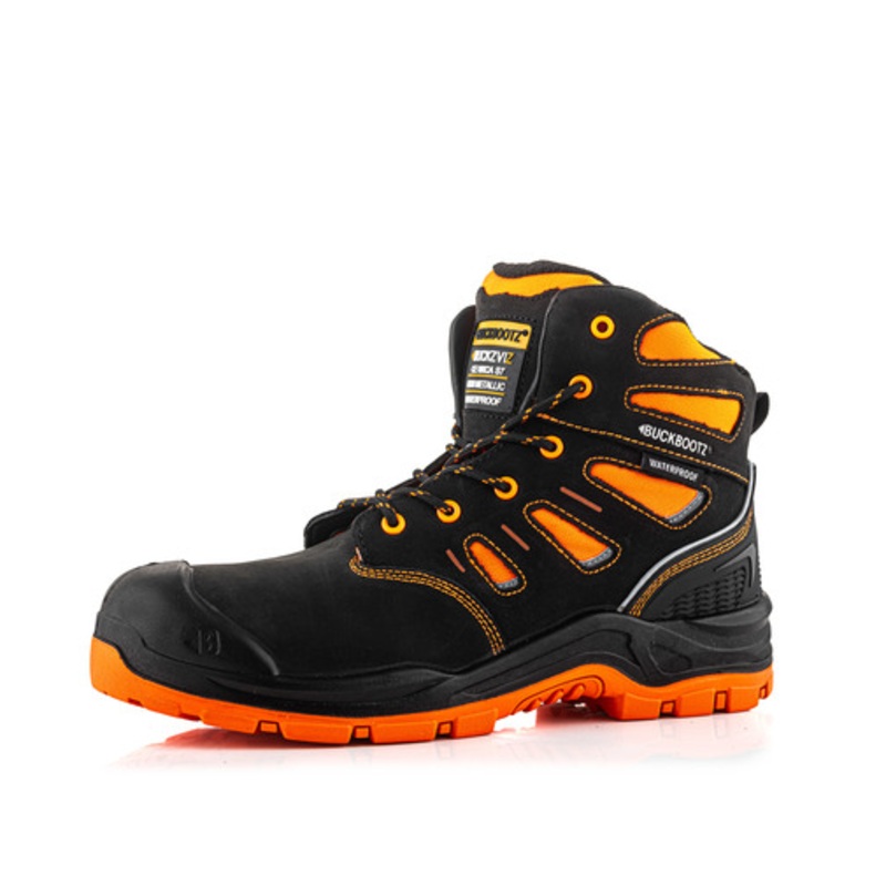 *SPECIAL PRICE* - Buckler Safety Lace Boot Bviz2 Or | Hi-Viz Waterproof EN Certified
