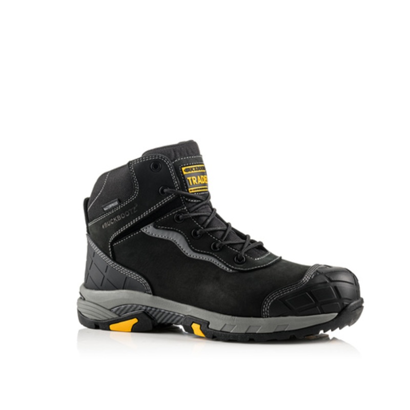 *SPECIAL PRICE* - Buckler Tradez Blitz Safety Boots Blitzbk | Waterproof & Metal-Free