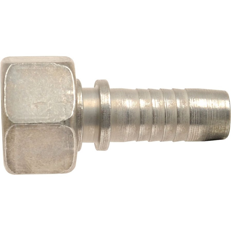Dicsa Metric 24/60 Hose Insert 1/4'' x M16 x 1.5 (10L) Female Thread Straight Swivel | Sparex Part No.S.116871