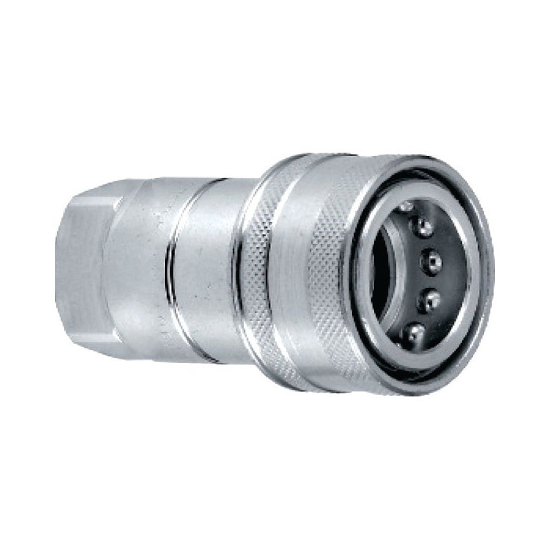 Faster Quick Release Hydraulic Coupling Female 3/8'' Body x 3/8'' BSP Female Thread | Sparex Part No.S.112743