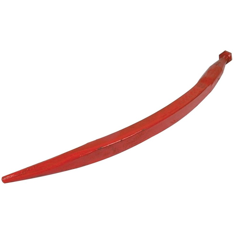 Loader Tine - Curved 680mm, Thread size: M20 x 1.50 (Square) To fit as: KK221194 - S.77013