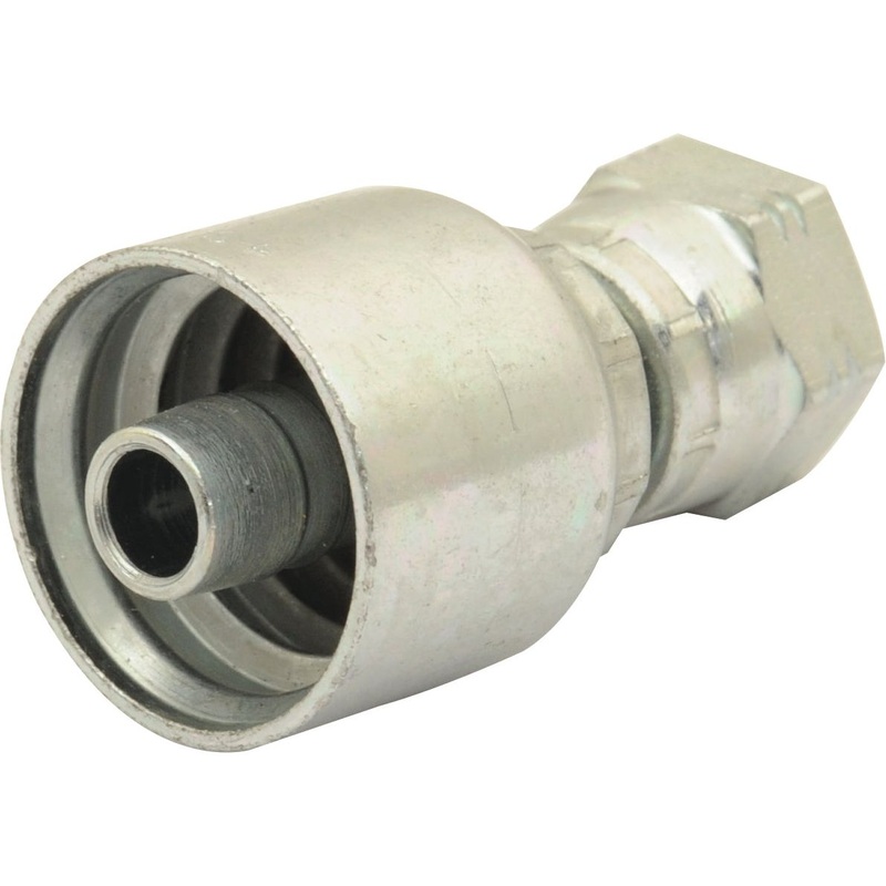 Parker BSP 60 Hose Insert 3/8'' x 1/4'' x 19 TPI; Female Straight Swivel - S.3120406