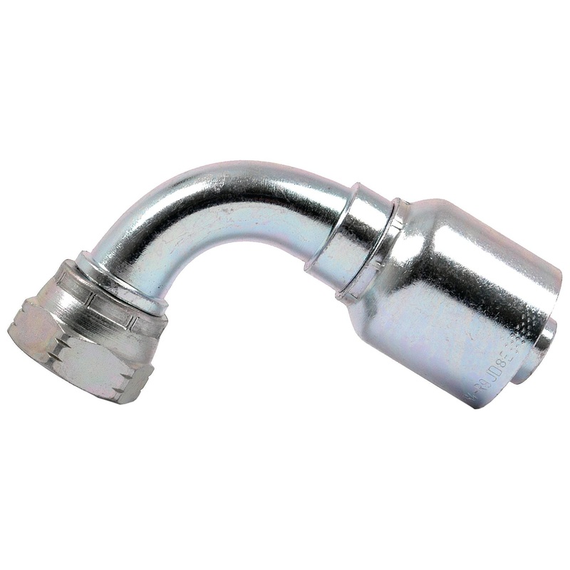 Parker BSP Hose Insert 5/8'' x 5/8'' x 14'' Female 90 Swept Swivel - S.7131010