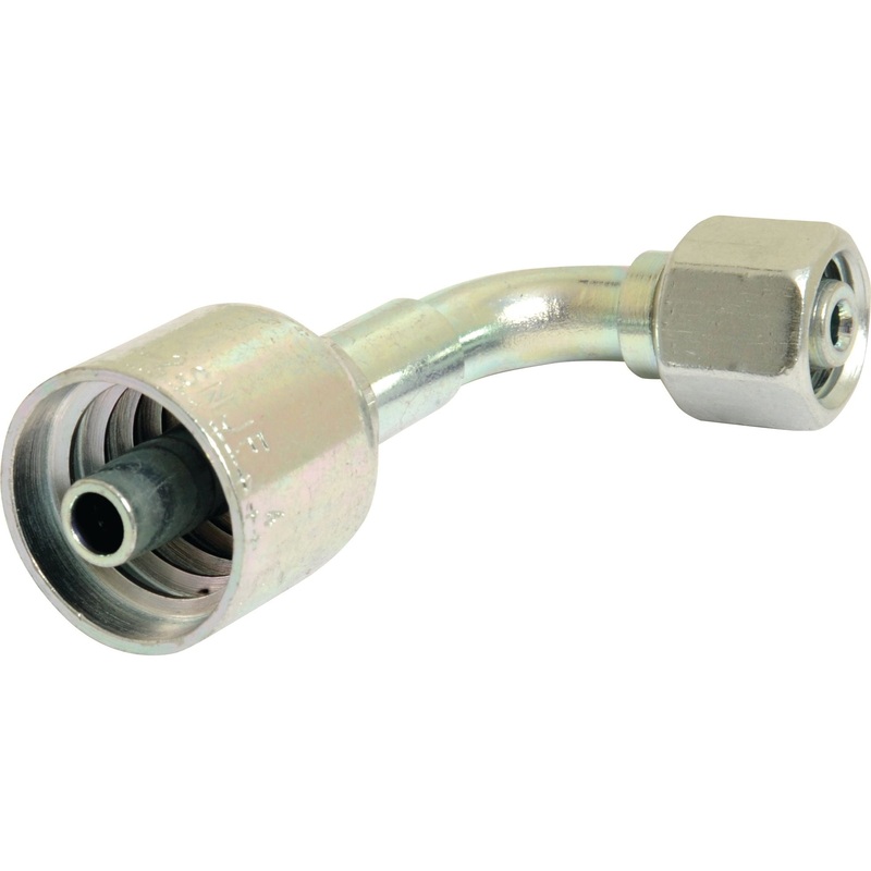 Parker Metric Hose Insert 5/16'' x M14 x 1.50 Female 90 Swept Swivel Light Series - S.3331405