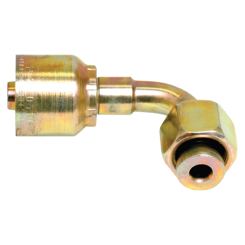 Parker ORFS Hose Insert 1/2'' x 1 3/16'' x 16'' Female 90 Swept Swivel (Long) - S.3821308