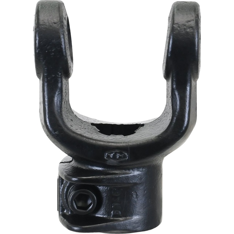 PTO Yoke - Interfering Clamp Bolt (U/J Size: 30.2 x 79.4mm) Size: 1 3/8''-6 Spline | Sparex Part No.S.7505