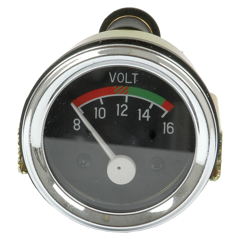 Voltmeter, 8/16V | Sparex Part No.S.61428