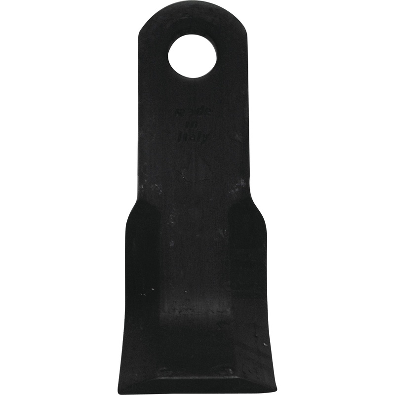Y type flail, Length: 200mm, Width: 60mm, Hole : 25.5mm, Thickness: 10mm. Replacement for Kuhn, Nobili, Omarv, Quivogne, Sicma To fit as: 6060004 | Sparex Part No.S.72283