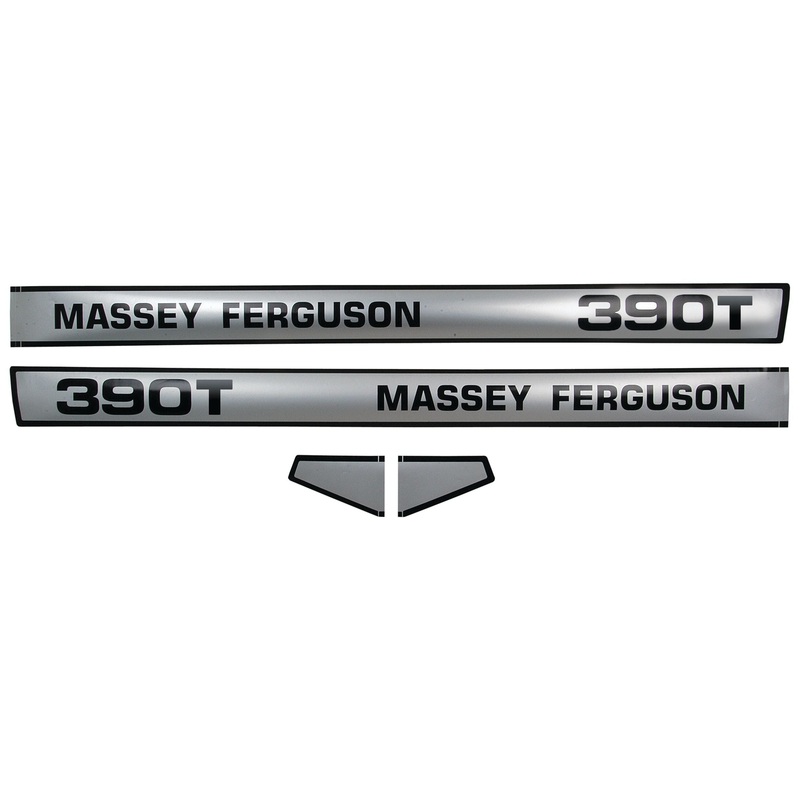 Decal Set - Massey Ferguson 390T | Sparex Part No.S.42470
