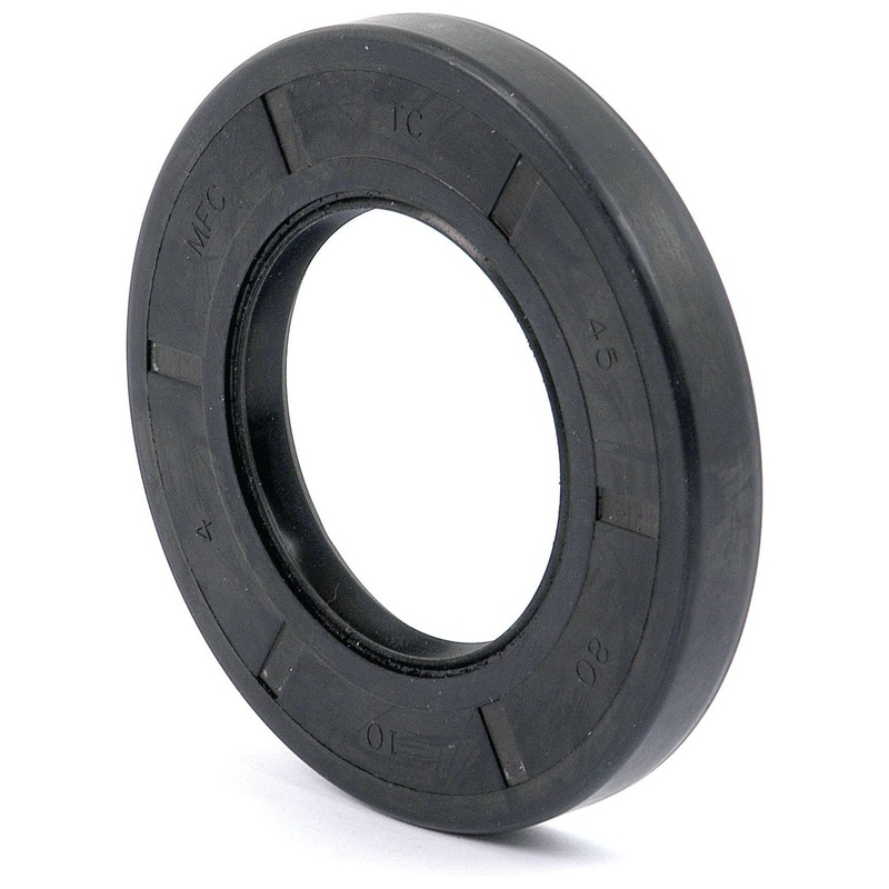Metric Rotary Shaft Seal, 45 x 80 x 10mm Double Lip | Sparex Part No.S.50359