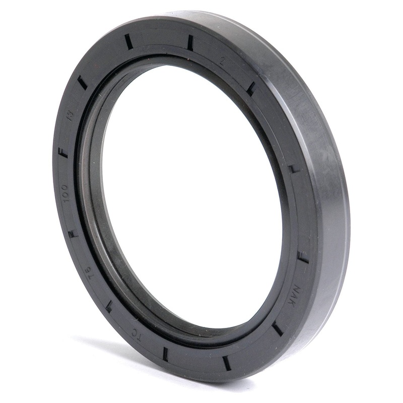 Metric Rotary Shaft Seal, 75 x 100 x 13mm Double Lip | Sparex Part No.S.50455