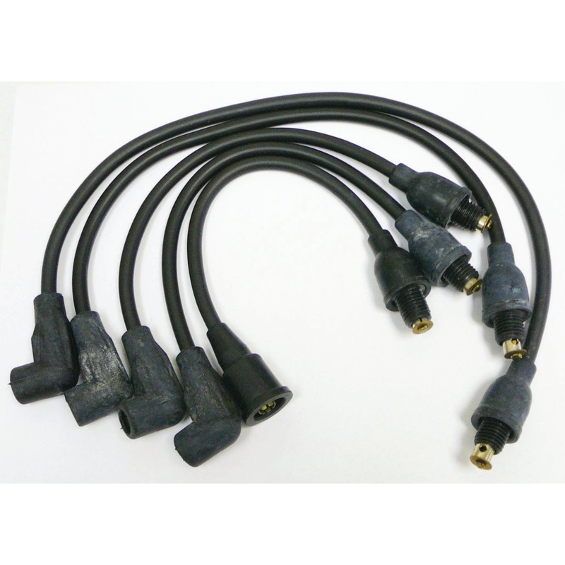 Spark Plug Cable Set 4 Cyl. - Threaded | Sparex Part No.S.42375
