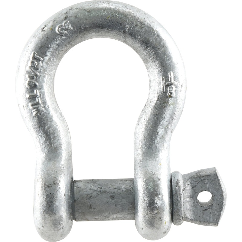 Bow Shackle, Rated: 9.5T (21000lbs) | Sparex Part No.S.21566