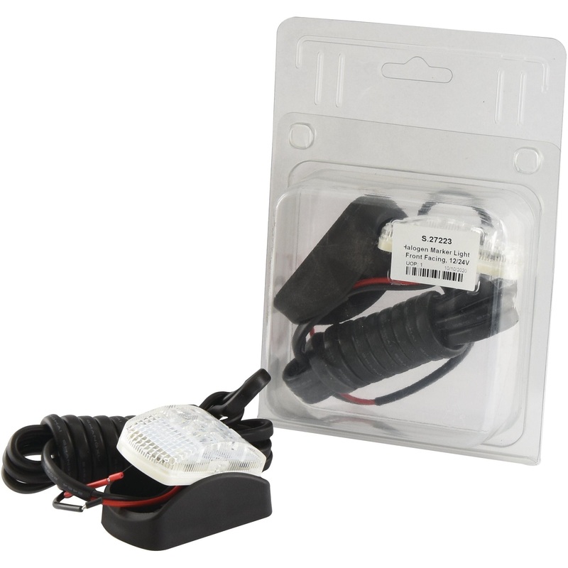 Halogen Marker Light - Front Facing, 12/24V () - S.27223