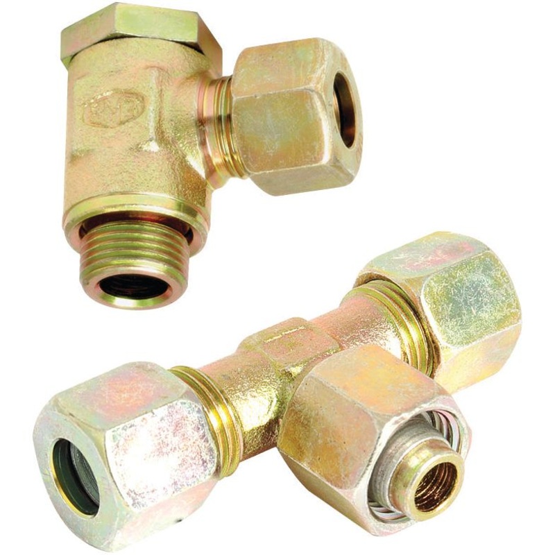 Hydraulic Metal Pipe Banjo Coupling S.W.V. 6L - 1/8''BSP with bolt | Sparex Part No.S.34260