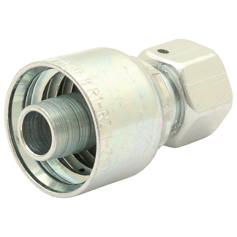 Parker Metric Hose Insert 1/2'' x M18 x 1.50 Female Straight Swivel Light Series - S.3321808