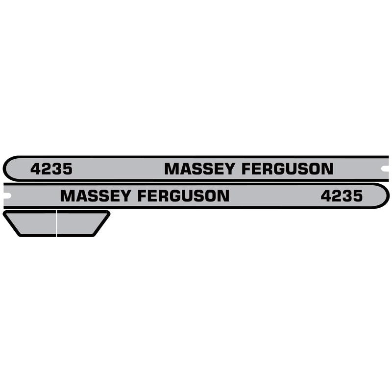 Decal Set - Massey Ferguson 4235 | Sparex Part No.S.118314