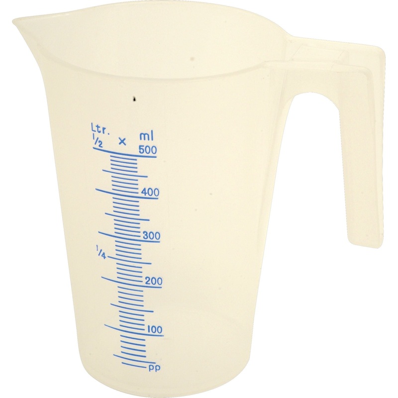 Clear Measuring Jug - 0.5L | Sparex Part No.S.11294