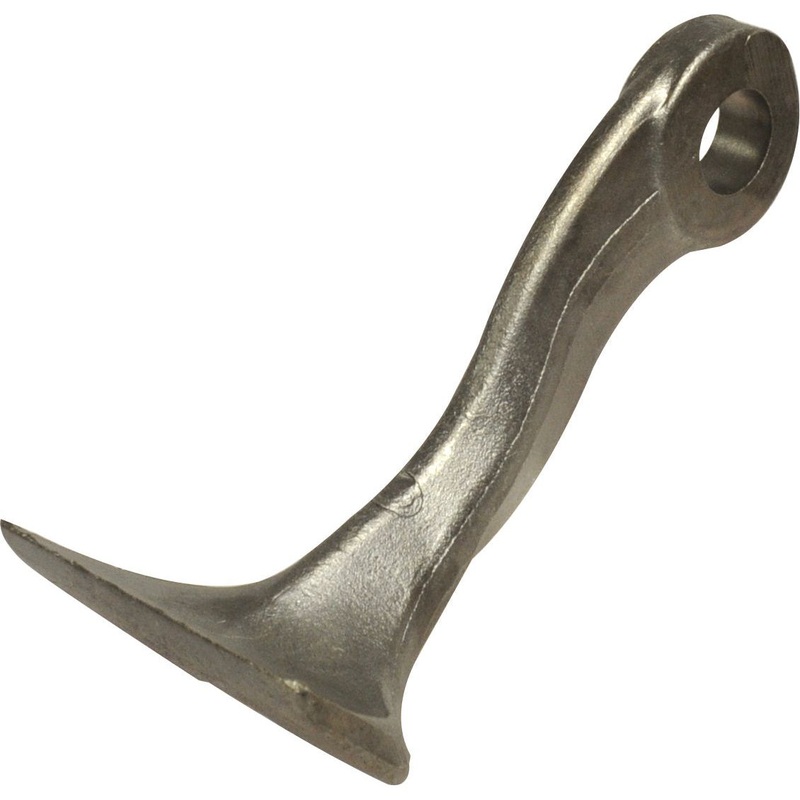 Hammer Flail, Top width: 17mm, Bottom width: 100mm, Hole : 25.5mm, Radius 180mm - Replacement for Desvoys - S.118498