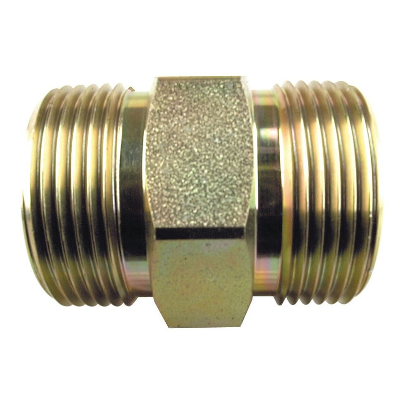 Hydraulic Adaptor ORFS 11/16''UNF male - ORFS 11/16''UNF male | Sparex Part No.S.10693