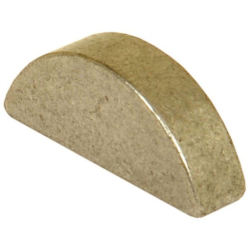 Metric Woodruff Key 6 x 10mm (DIN | Standard No.DIN 6888) | Sparex Part No.S.11062