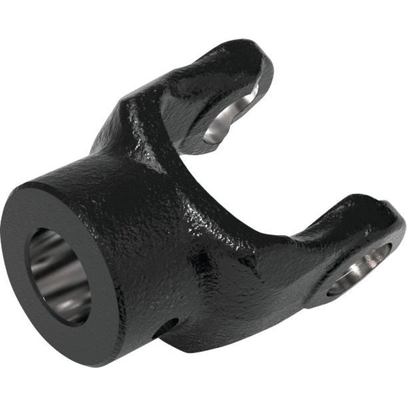 PTO Yoke - Pinhole Yoke (U/J Size: 22 x 54mm) Bore 25mm, Pin : 8mm. | Sparex Part No.S.117936