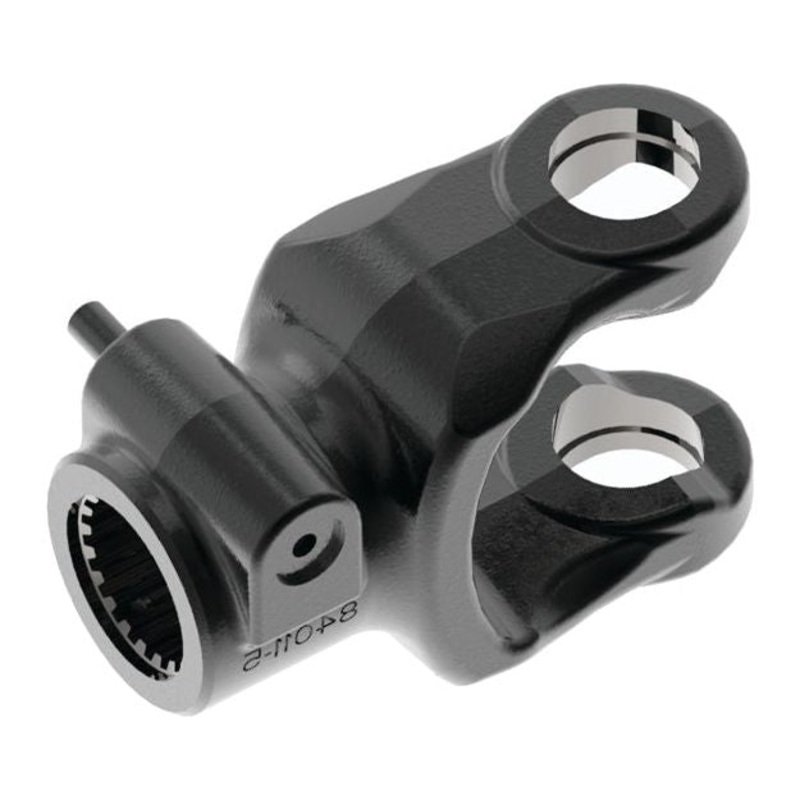 PTO Yoke - Quick Release (U/J Size: 27 x 74.5mm) Size: 1 3/8''-21 Spline | Sparex Part No.S.115410