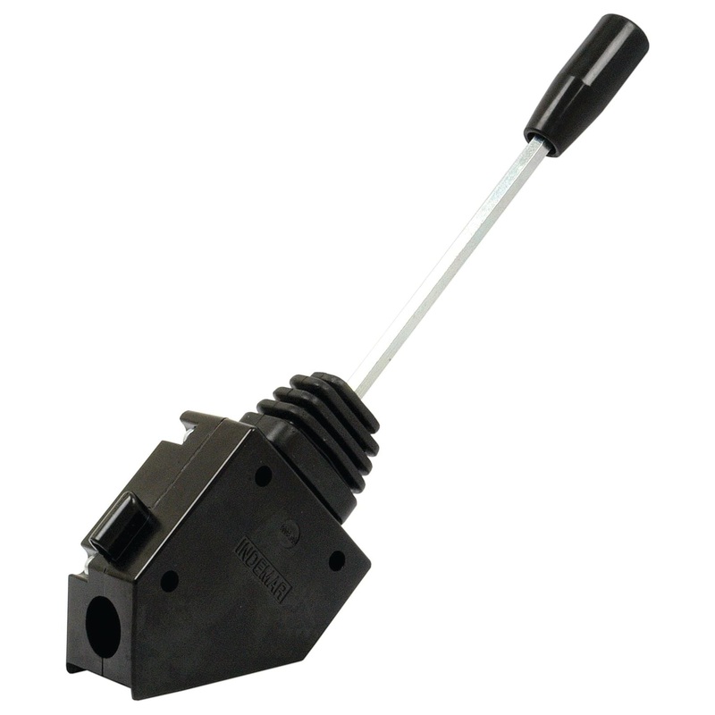 Sparex Remote Control Lever Handle Black. - Morse Type | Sparex Part No.S.101688