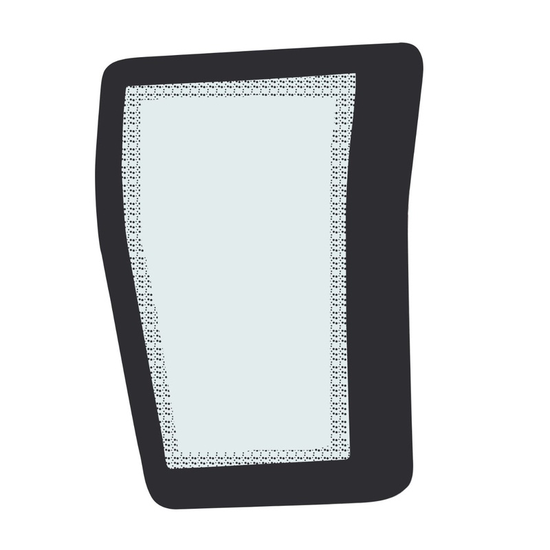 *SPECIAL PRICE* - AGCO | Glass, Front, Right - 3804552M2