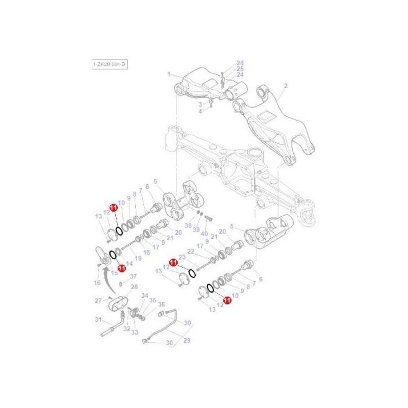 *SPECIAL PRICE* - Massey Ferguson - O Ring - 3785426M1