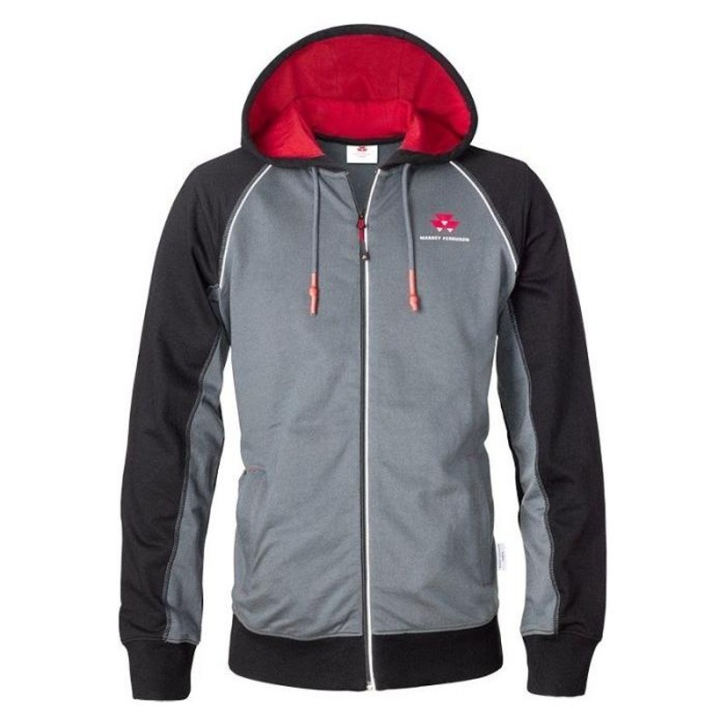 *SPECIAL PRICE* - Massey Ferguson Zip Hoodie with Reflective Detail  X993311902