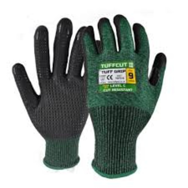 TufGrip Carded Latex Grip Gloves  Superior Grip & Durability | TGLG-CARDED