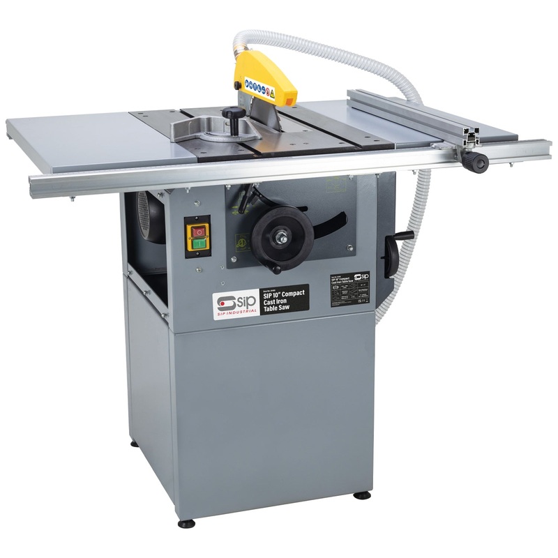SIP 10" Professional Compact Cast Iron Table Saw | 3hp | IP-01480